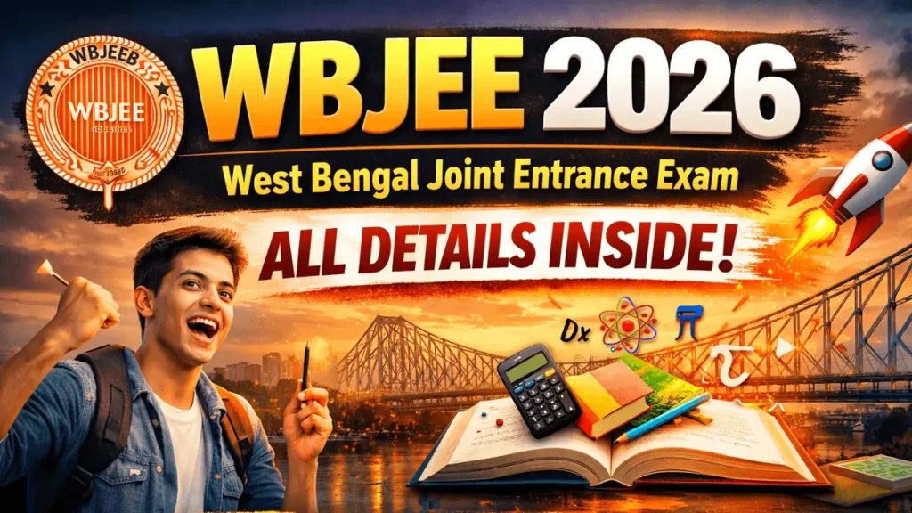 WBJEE 2026: West Bengal Joint Entrance Examination Dates, Eligibility, Application WBJEE 2026