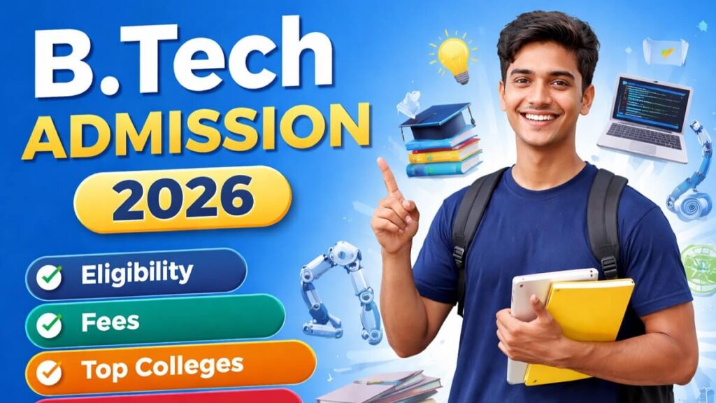B.Tech Admission 2026