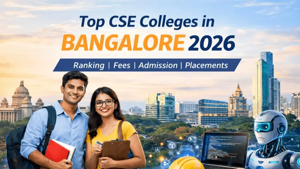 Top CSE Colleges in Bangalore 2026 – Ranking, Fees & Admission Top CSE Colleges in Bangalore