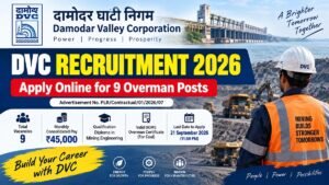 DVC Recruitment 2026